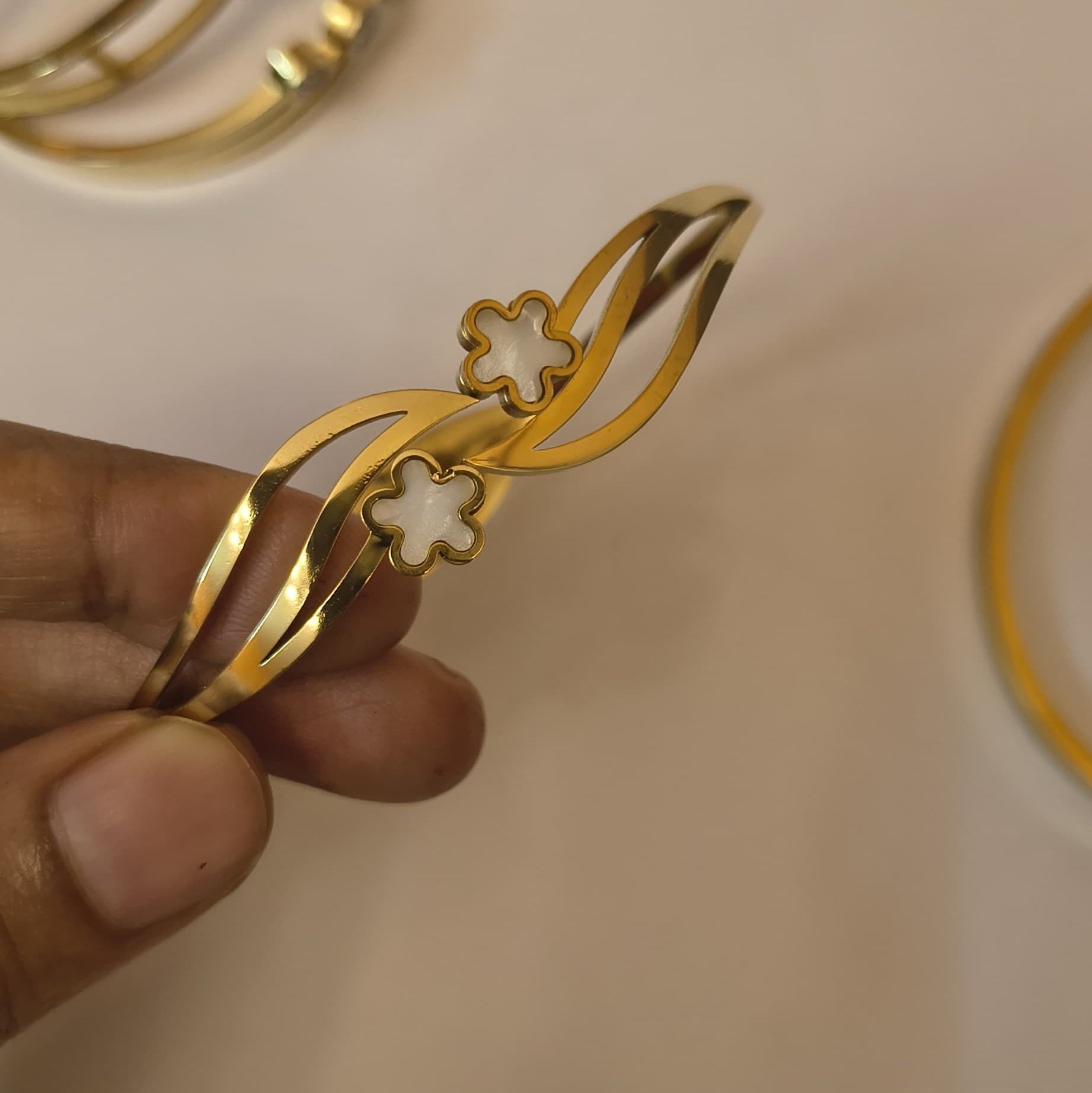 Wave Cuff Bangle