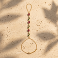 Vine Gemstone Hand Chain Bracelet