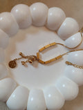 Geometric Bar Link Necklace